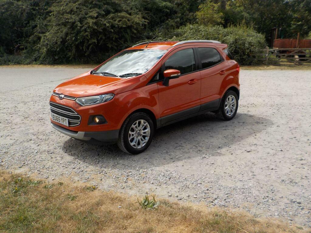 Ford Ecosport 1.0T Ecoboost Zetec 2Wd Euro 6 S S EU65YPT Red #4