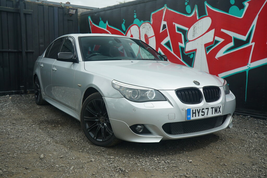 BMW 5 Series 3.0 530D M Sport Saloon Steptronic Euro Silver