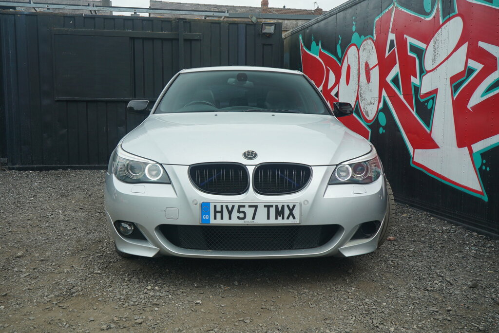 BMW 5 Series 3.0 530D M Sport Saloon Steptronic Euro Silver #5