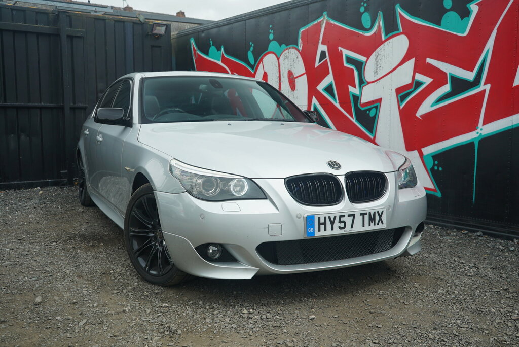 BMW 5 Series 3.0 530D M Sport Saloon Steptronic Euro Silver #2