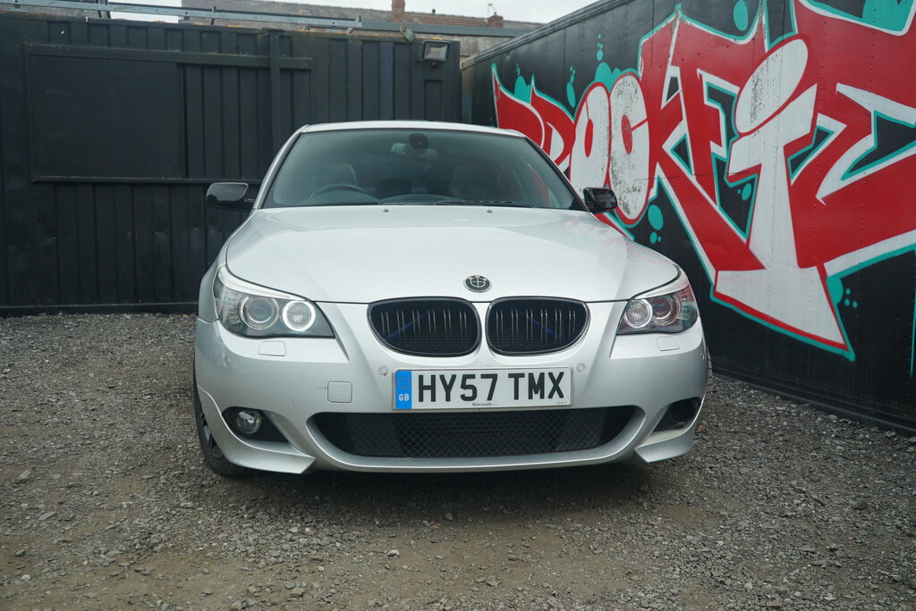BMW 5 Series 3.0 530D M Sport Saloon Steptronic Euro Silver #4