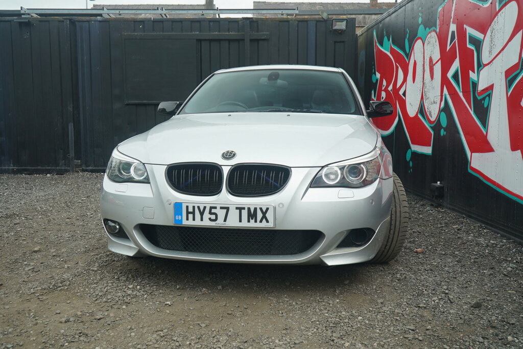 BMW 5 Series 3.0 530D M Sport Saloon Steptronic Euro Silver #6