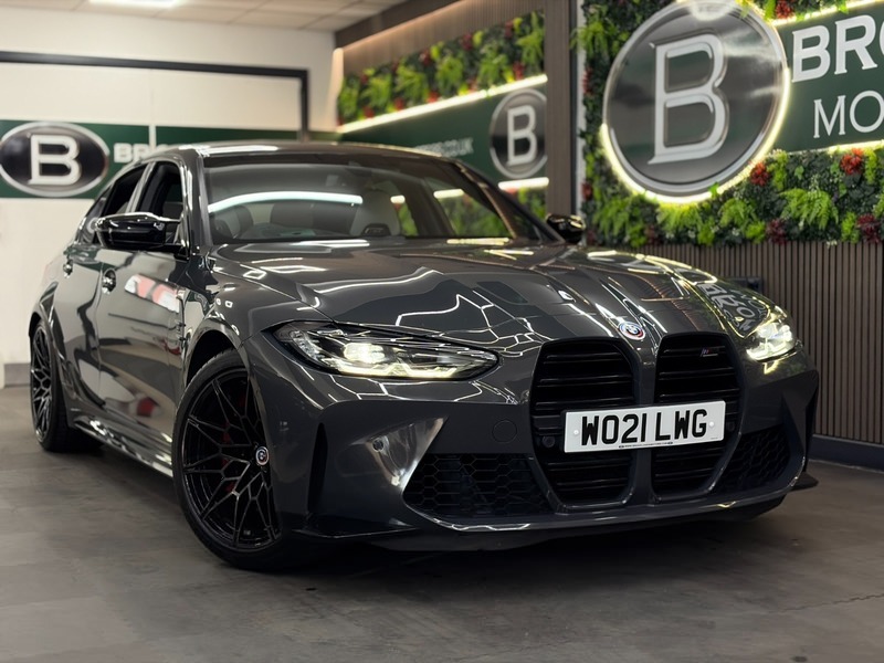 BMW M3 M3 Competition 4X Bmw Services Huge Spec Grey