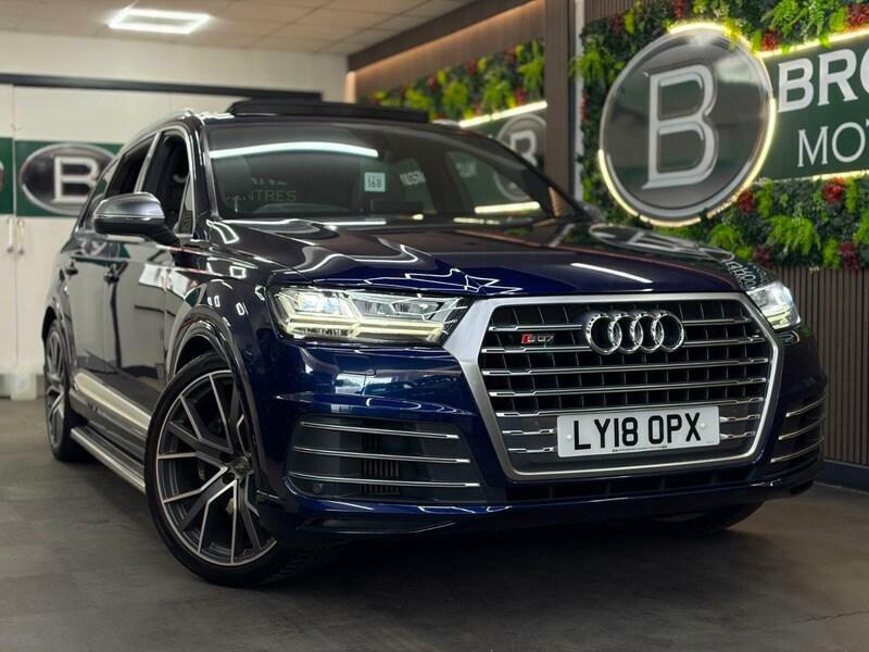 Audi Q7 Sq7 Tdi Quattro 4X Services Huge Spec Blue