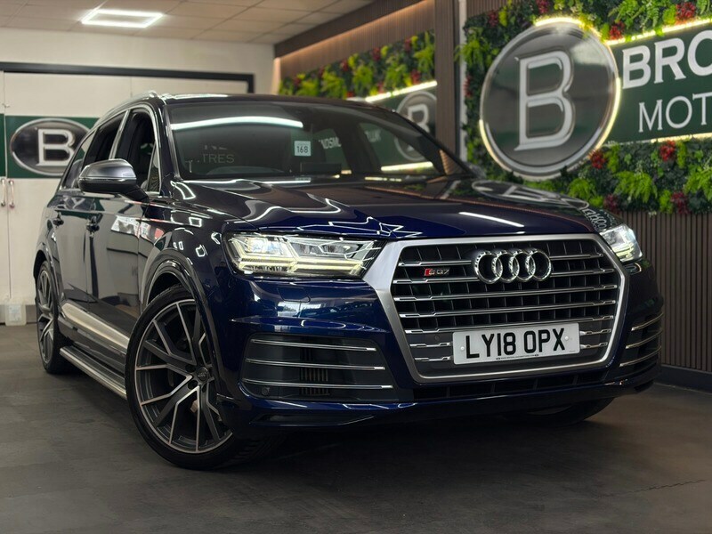 Audi Q7 Sq7 Tdi Quattro 4X Services Huge Spec Blue #2