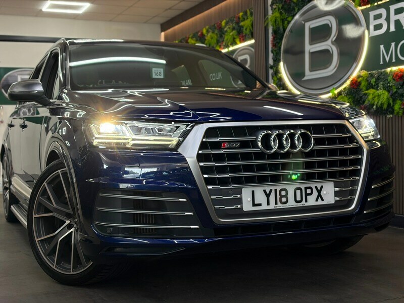 Audi Q7 Sq7 Tdi Quattro 4X Services Huge Spec Blue #3