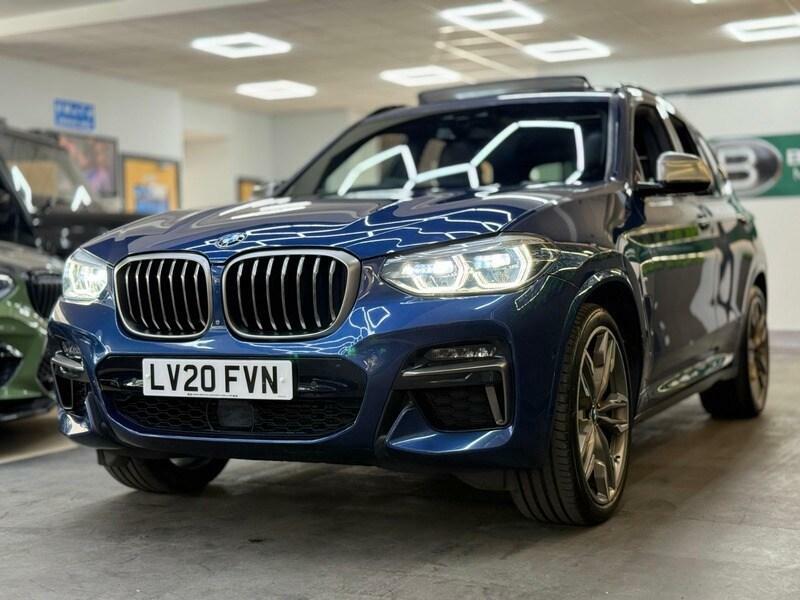 BMW X3 Xdrive M40d Step Blue #4