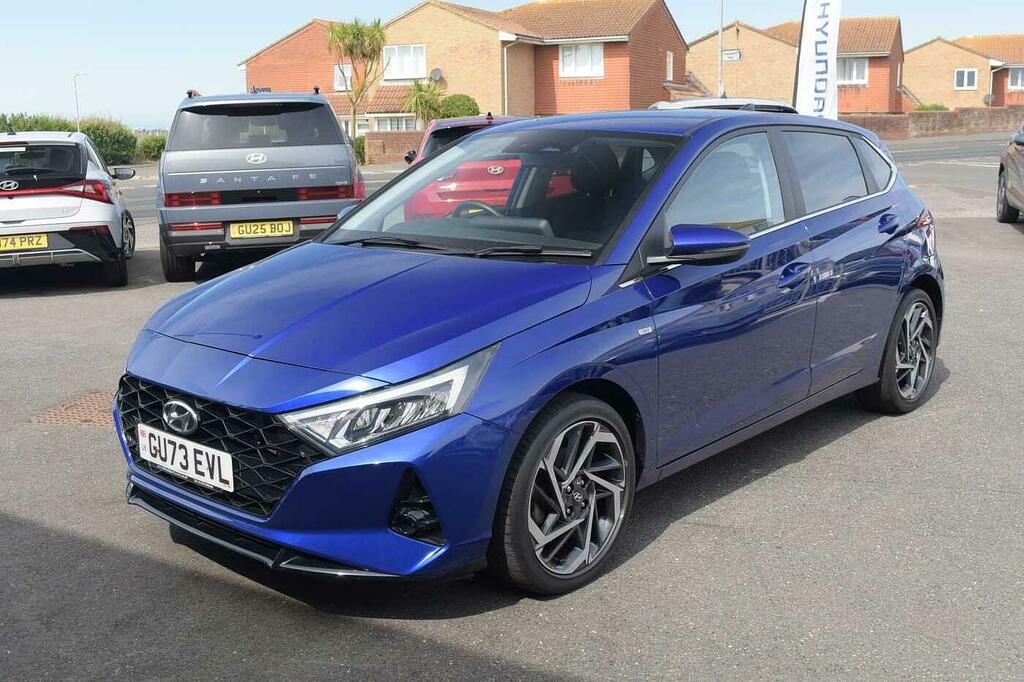 Hyundai I20 Hatchback GU73EVL Blue #3
