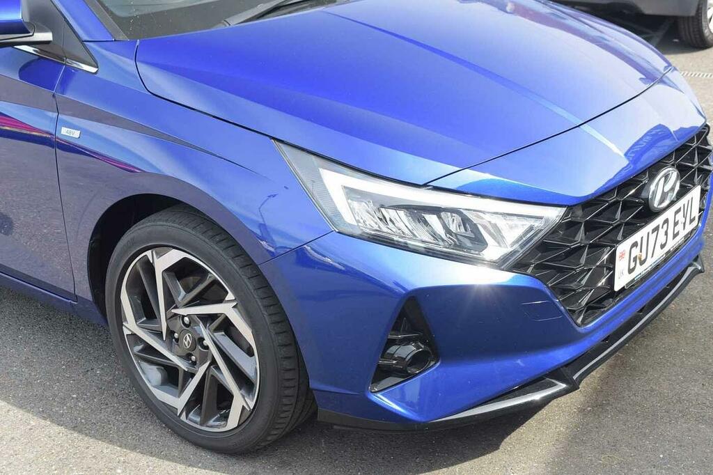 Hyundai I20 Hatchback GU73EVL Blue #4