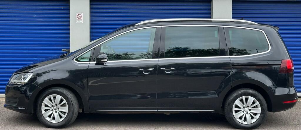 Volkswagen Sharan Se Nav Black #2