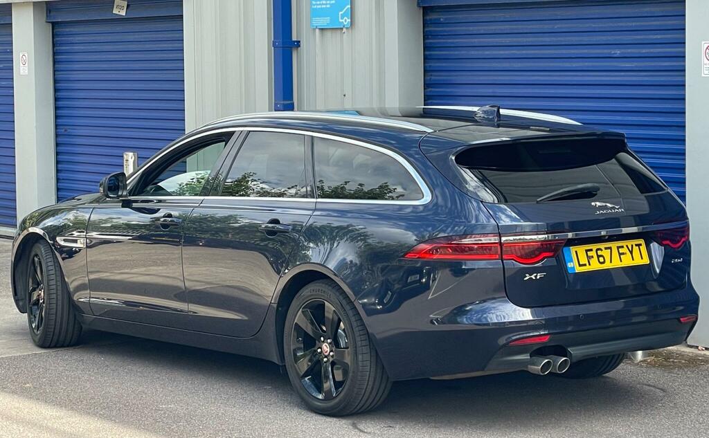 Jaguar XF Portfolio Blue #3