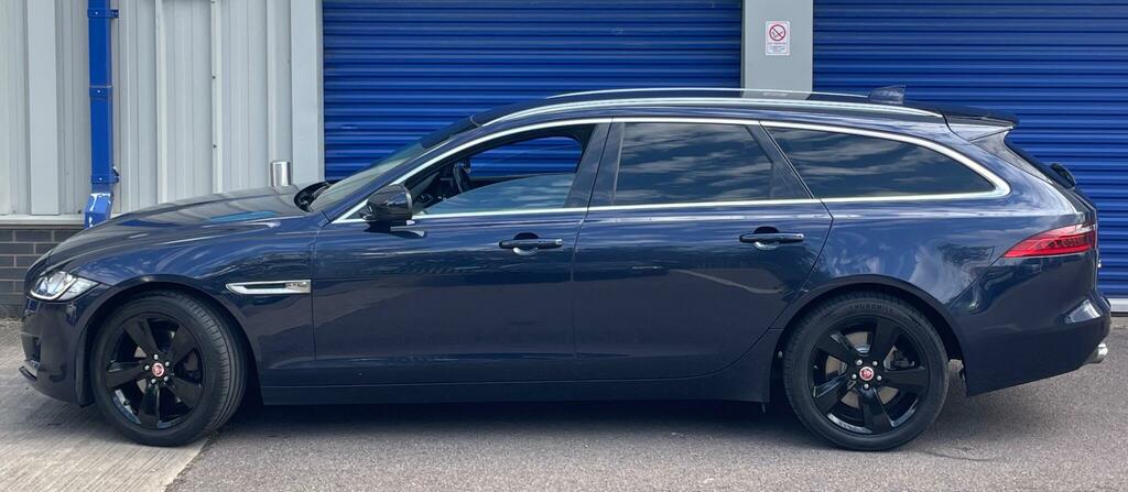Jaguar XF Portfolio Blue #2