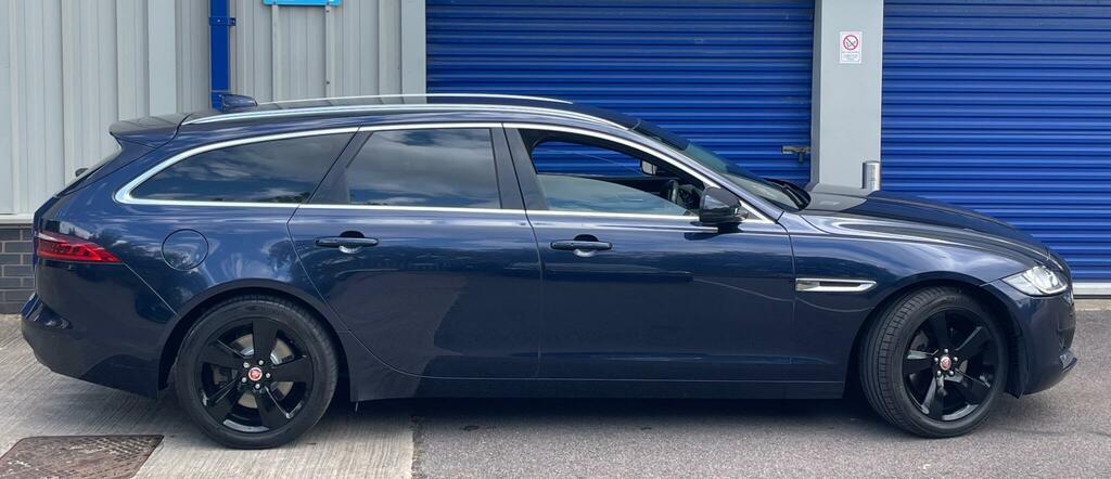 Jaguar XF Portfolio Blue #6