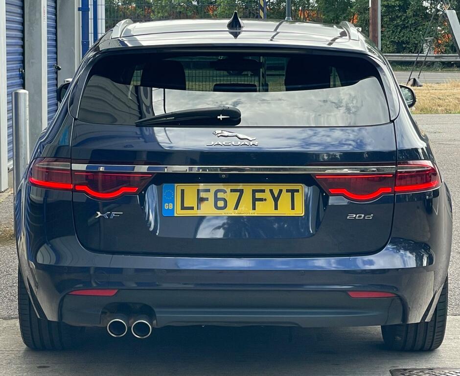Jaguar XF Portfolio Blue #4