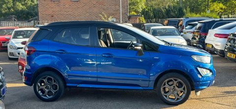 Ford Ecosport 1.5 Ecoblue St-line Blue #4