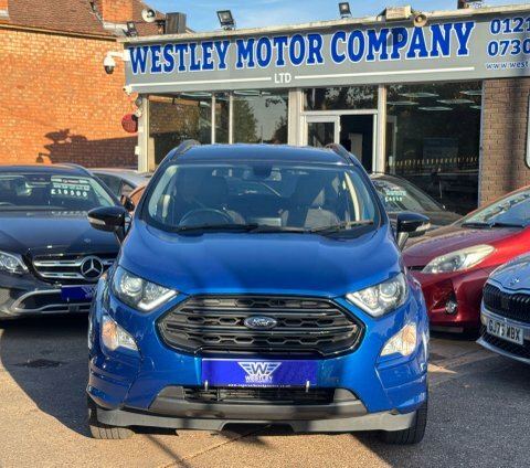 Ford Ecosport 1.5 Ecoblue St-line Blue #2