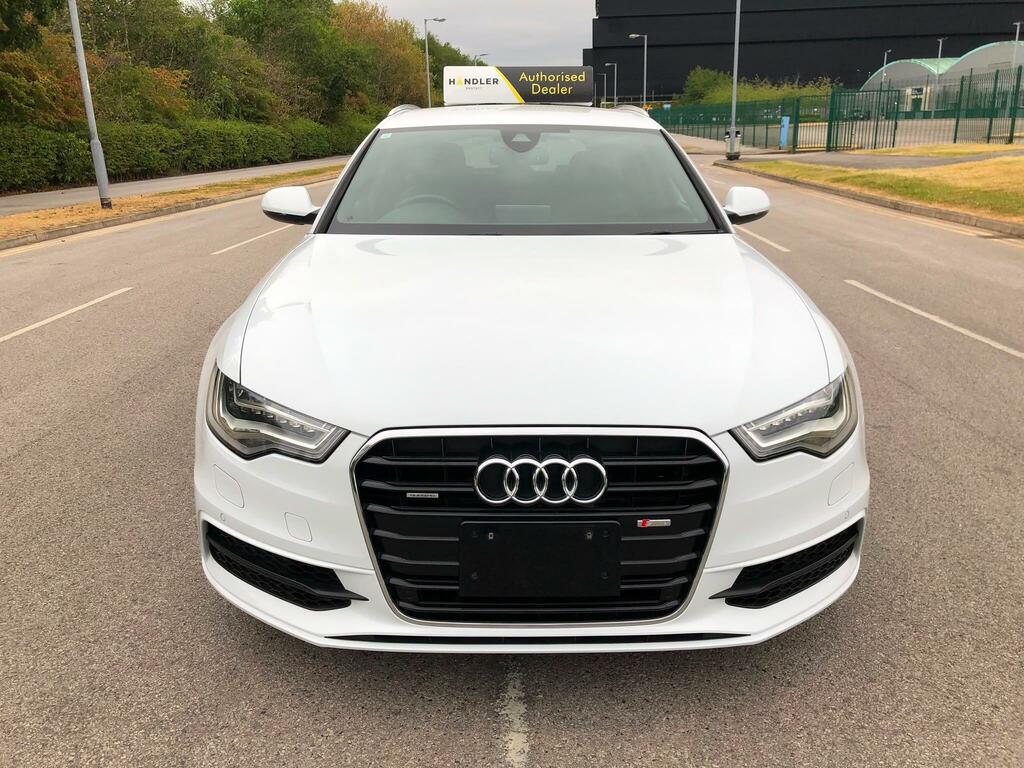 Audi A6 Avant 2.0 Tdi S Line Euro 5 Ss White #2