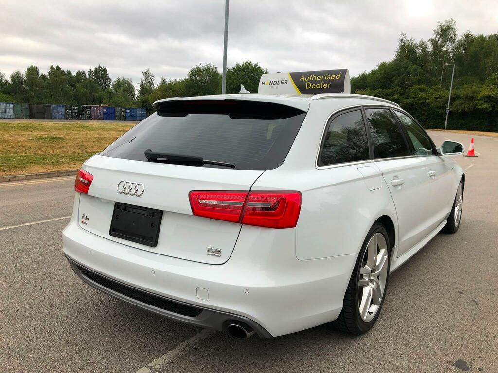 Audi A6 Avant 2.0 Tdi S Line Euro 5 Ss White #7