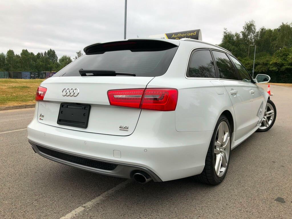 Audi A6 Avant 2.0 Tdi S Line Euro 5 Ss White #10