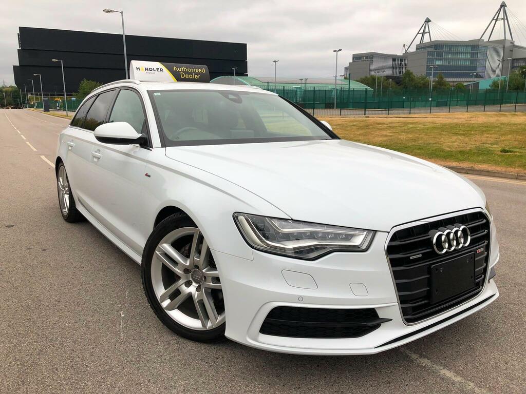 Audi A6 Avant 2.0 Tdi S Line Euro 5 Ss White #1