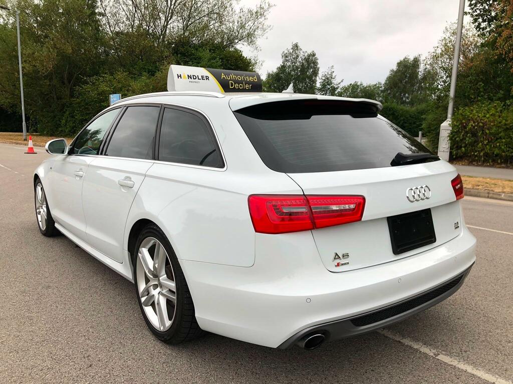 Audi A6 Avant 2.0 Tdi S Line Euro 5 Ss White #5