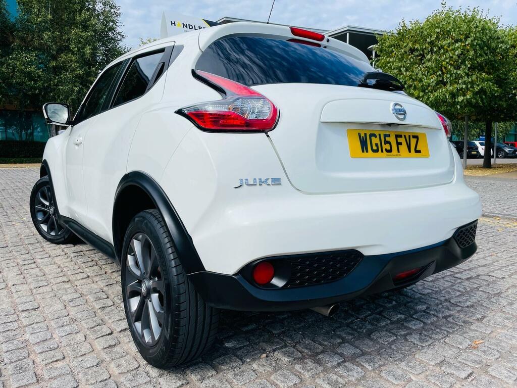 Nissan Juke 2015 Nissan Jukenbsp1.6 Tekna Xtron Euro 6 Au White #8