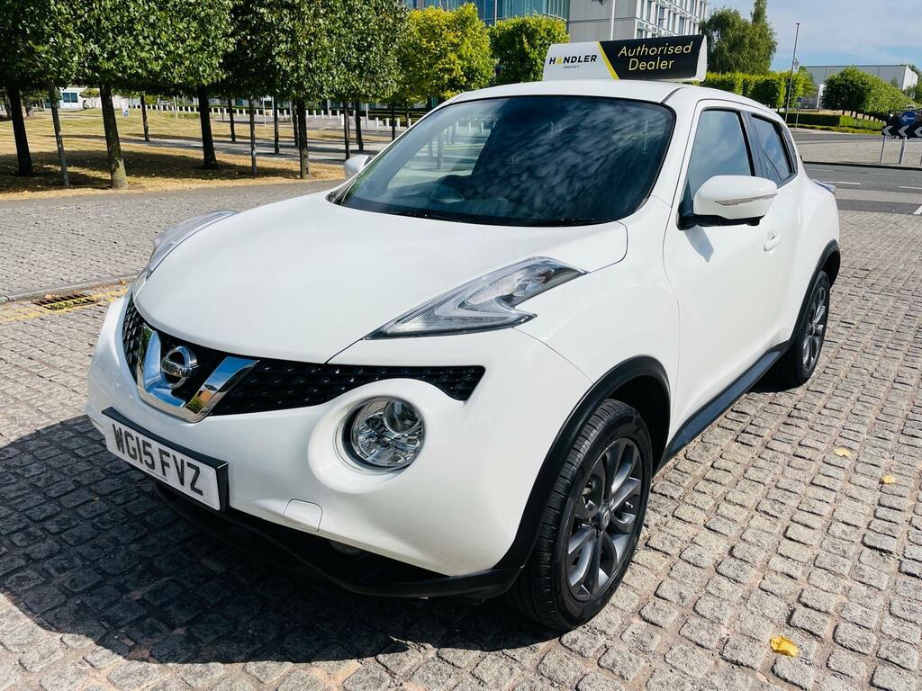 Nissan Juke 1.6 Tekna Xtron Euro 6 White #5