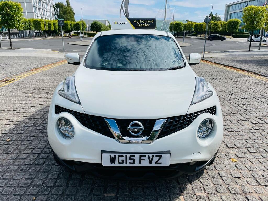 Nissan Juke 1.6 Tekna Xtron Euro 6 White #2