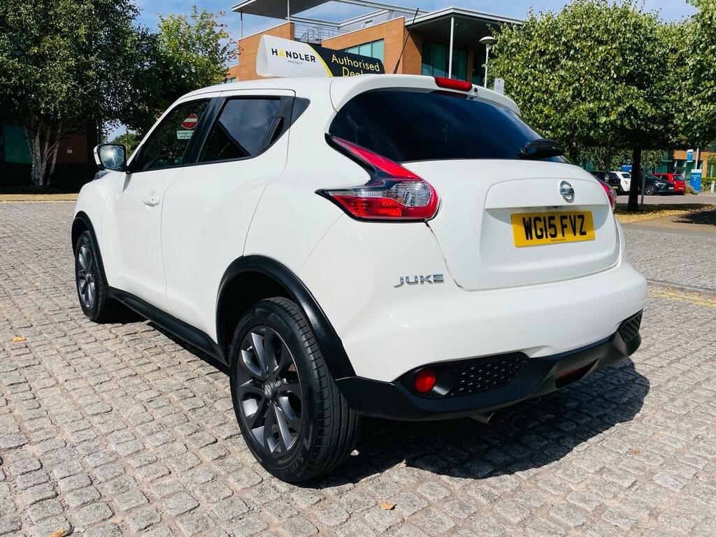 Nissan Juke 1.6 Tekna Xtron Euro 6 White #6