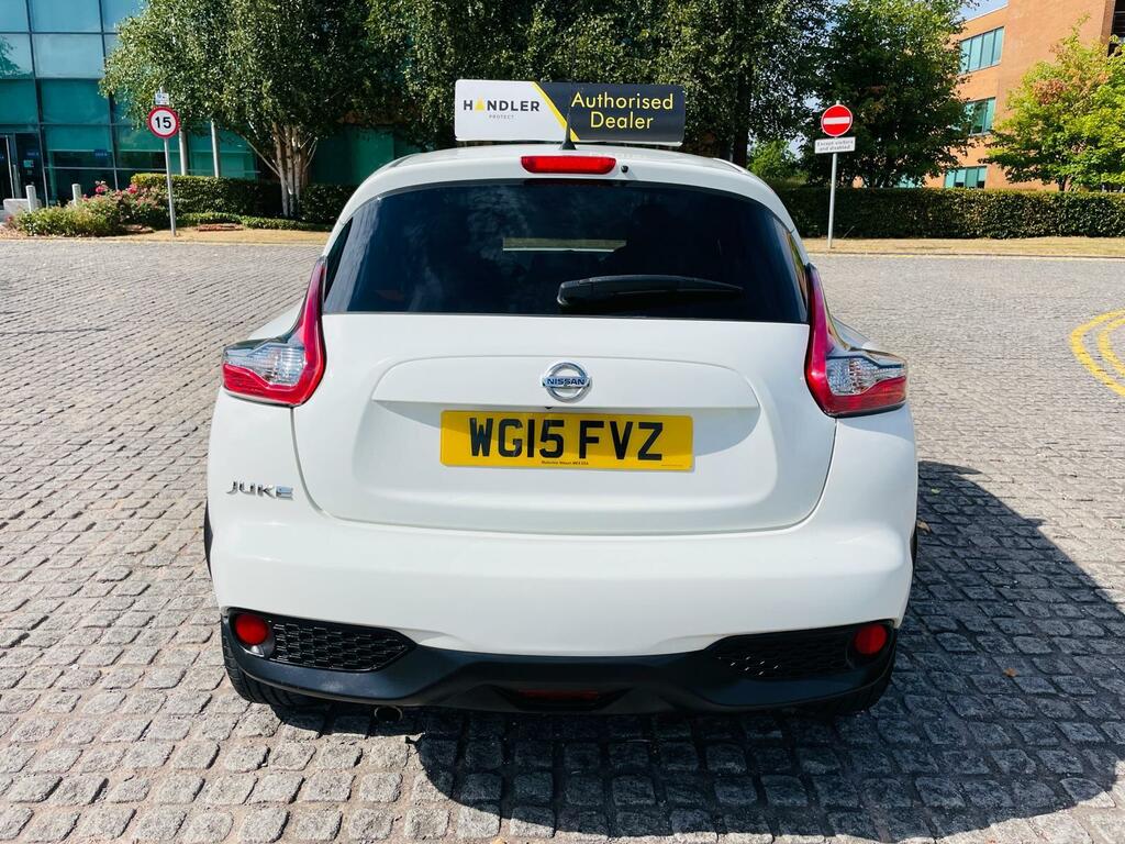 Nissan Juke 2015 Nissan Jukenbsp1.6 Tekna Xtron Euro 6 Au White #12