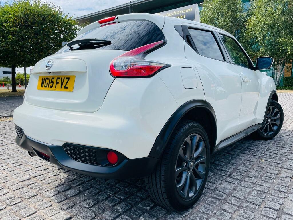 Nissan Juke 2015 Nissan Jukenbsp1.6 Tekna Xtron Euro 6 Au White #9