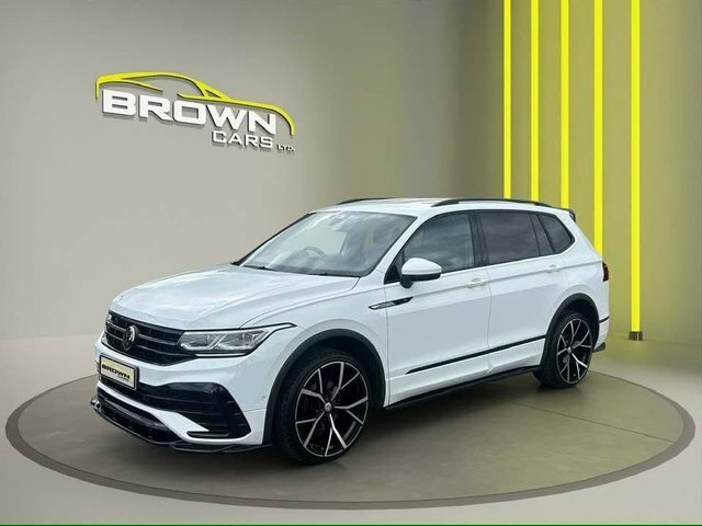 Volkswagen Tiguan Allspace 2.0 Tdi R-line Suv White #3