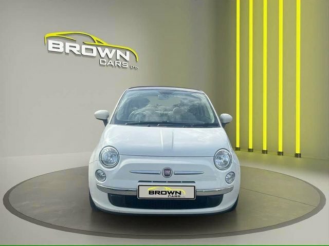 Fiat 500 1.2 Lounge Hatchback White #2