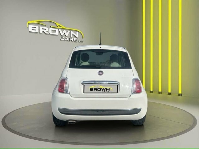 Fiat 500 1.2 Lounge Hatchback White #6