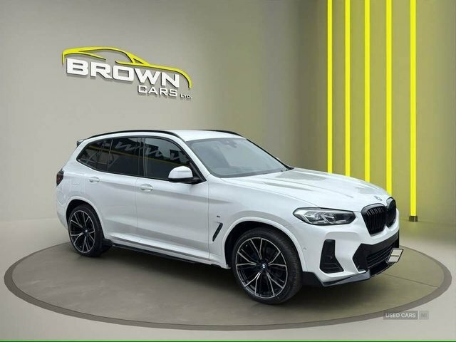 BMW X3 2.0 20D Mht M White