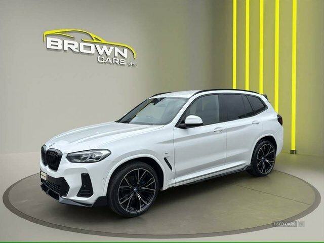 BMW X3 2.0 20D Mht M White #4