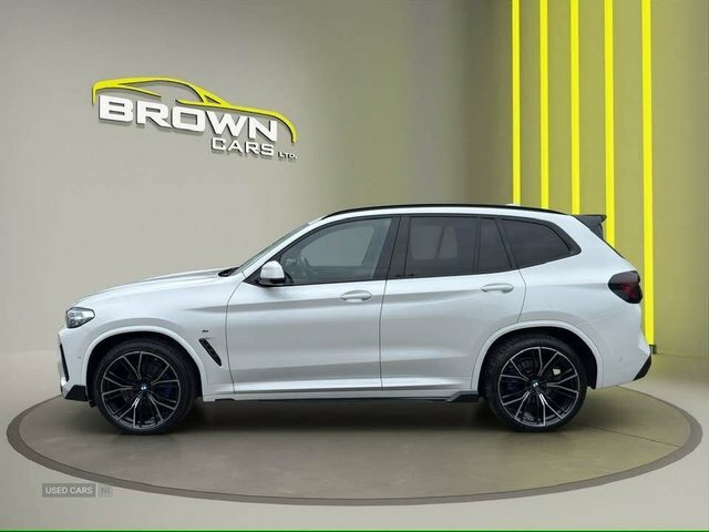BMW X3 2.0 20D Mht M White #5