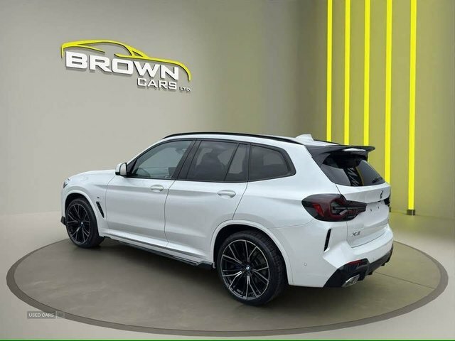 BMW X3 2.0 20D Mht M White #6