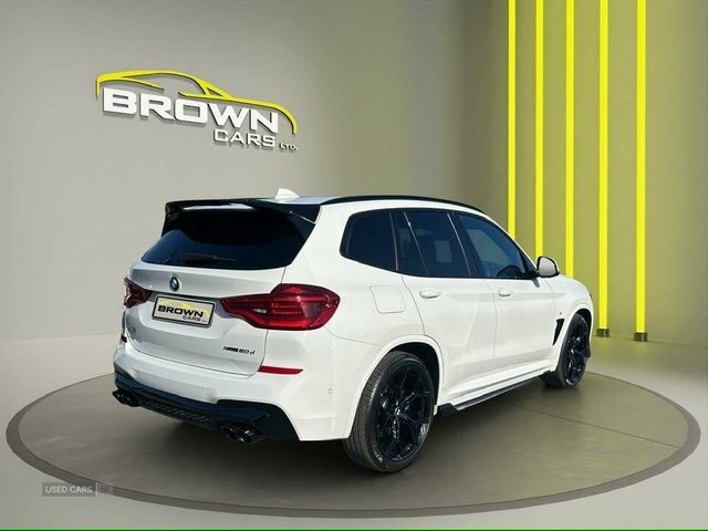BMW X3 2.0 20D M Sport White #5