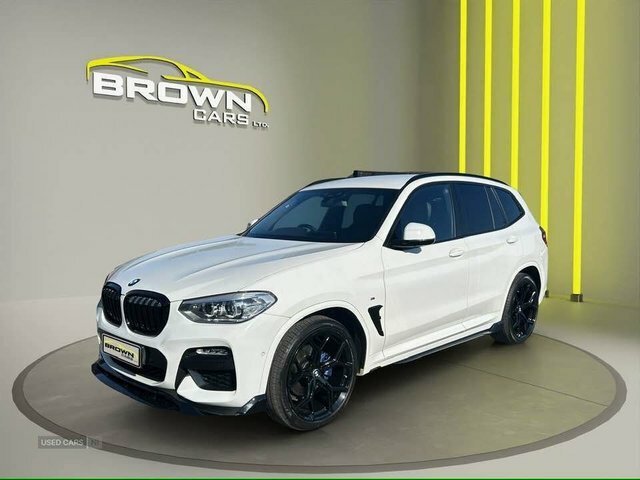 BMW X3 2.0 20D M Sport White #3