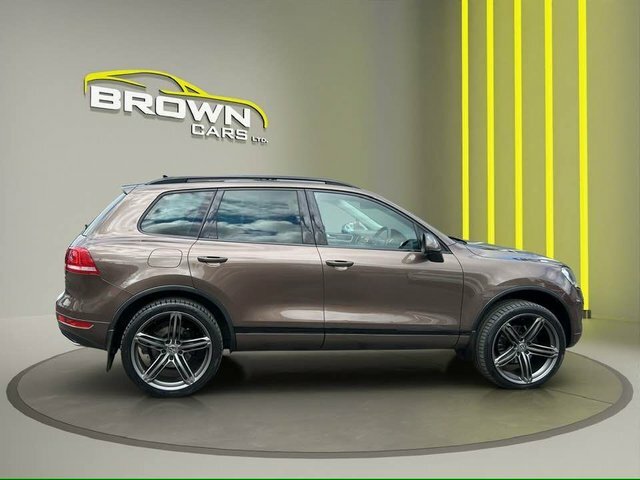 Volkswagen Touareg 3.0 Tdi V6 Bluemotion Brown #4