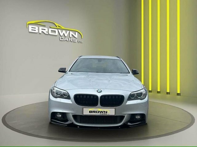 BMW 5 Series 2.0 520D M Sport Silver #2