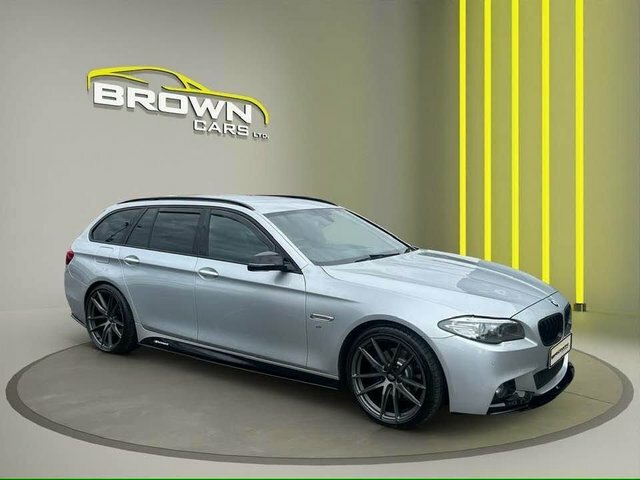 BMW 5 Series 2.0 520D M Sport Silver
