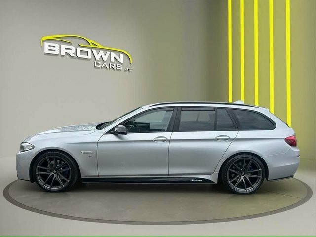 BMW 5 Series 3.0 530D M Sport Touring Euro 6 Ss Black #8