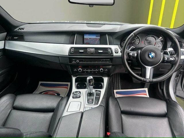 BMW 5 Series 3.0 530D M Sport Touring Euro 6 Ss Black #11