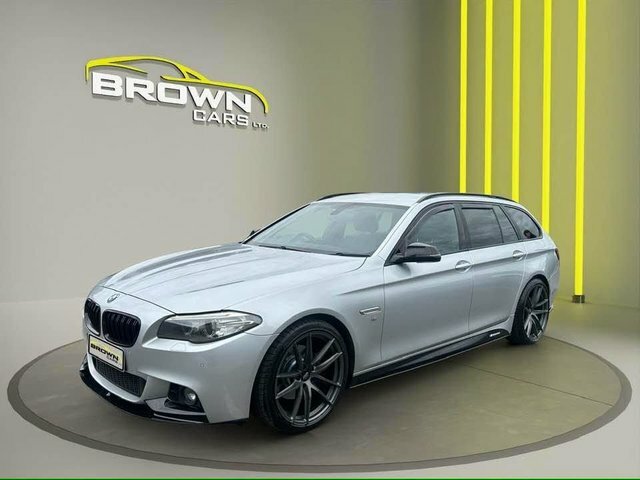 BMW 5 Series 2.0 520D M Sport Silver #3