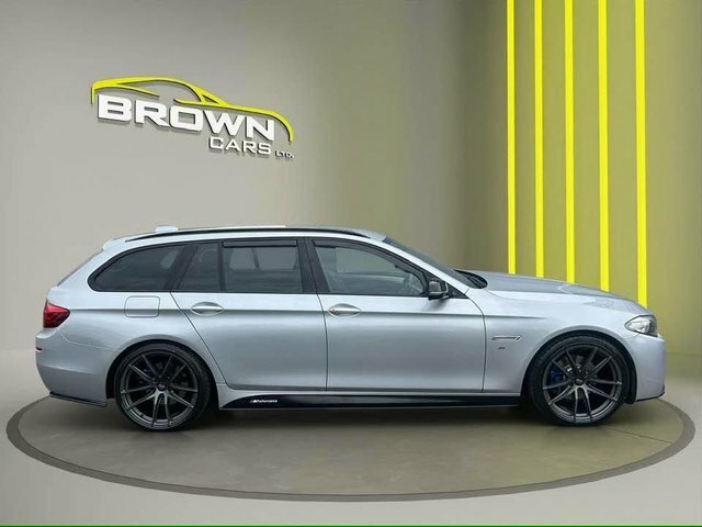 BMW 5 Series 2.0 520D M Sport Silver #4