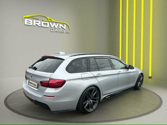 BMW 5 Series 2.0 520D M Sport Silver #5