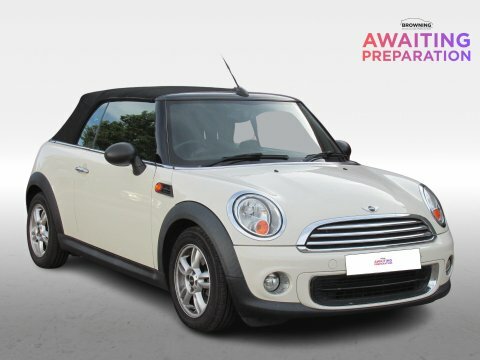 Mini Convertible One White