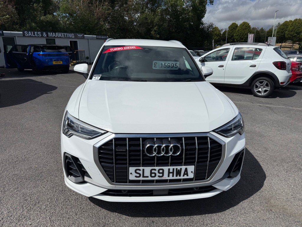 Audi Q3 35 Tdi Quattro S Line White #2